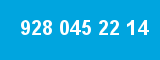 928 045 22 14 928 045 22 14